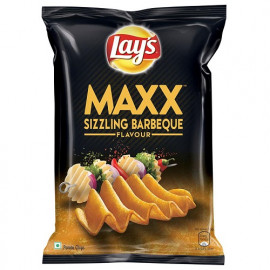LAYS MAXX BARBEQUE CHIPS RS.35 1pcs